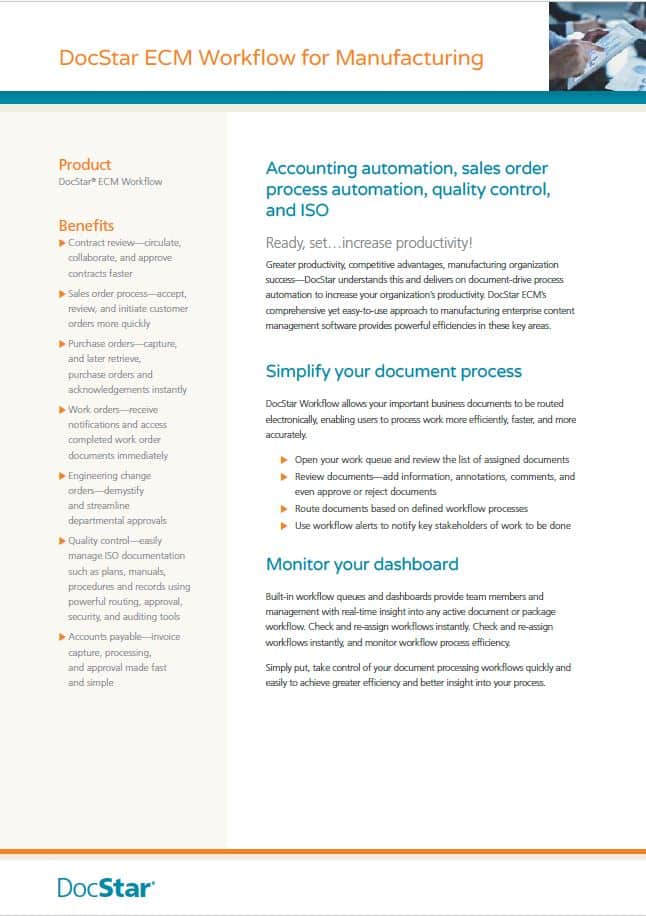 manufacturing document management