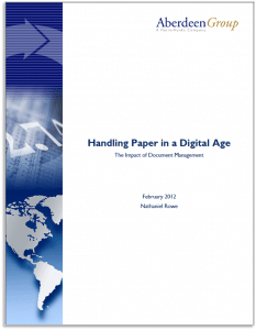 aberdeen handling paper in the digital age whitepaper