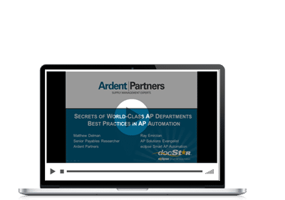 Ardent Partners Webinar Video